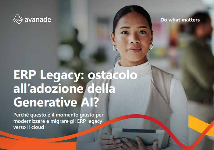 ERP legacy: ti impedisce di adottare l'intelligenza artificiale generativa?